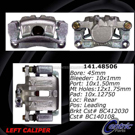 2007 Suzuki XL-7 Brake Caliper 1