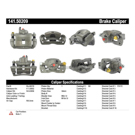 2001 Kia Sephia Brake Caliper 10