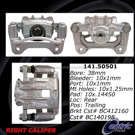 2012 Kia Optima Brake Caliper 9