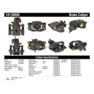 2009 Kia Spectra Brake Caliper 37