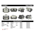 2009 Kia Rondo Brake Caliper 10