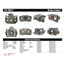 2007 Kia Sorento Brake Caliper 10