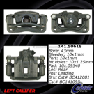 2007 Kia Sorento Brake Caliper 9