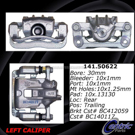 2012 Kia Soul Brake Caliper 9