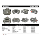 Centric Parts 141.51005 Brake Caliper 10