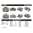 2012 Kia Rio Brake Caliper 10