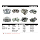 2014 Hyundai Santa Fe Brake Caliper 9