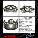 1993 Hyundai Excel Brake Caliper 9