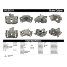 1995 Hyundai Elantra Brake Caliper 10