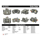 1998 Hyundai Tiburon Brake Caliper 10