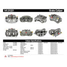 2004 Hyundai Santa Fe Brake Caliper 11