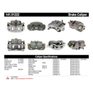 2003 Hyundai Santa Fe Brake Caliper 11