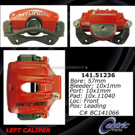 2004 Hyundai Tiburon Brake Caliper 9