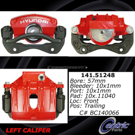 2007 Hyundai Tiburon Brake Caliper 4
