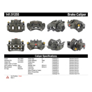 2012 Hyundai Veracruz Brake Caliper 10