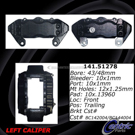 2012 Hyundai Genesis Brake Caliper 4