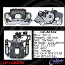 Centric Parts 141.51502 Brake Caliper 33