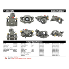 2005 Hyundai Elantra Brake Caliper 37