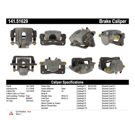 2007 Hyundai Santa Fe Brake Caliper 10