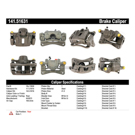 2012 Hyundai Veracruz Brake Caliper 11