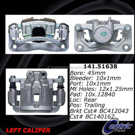 2009 Hyundai Genesis Brake Caliper 1
