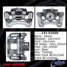 Centric Parts 141.51650 Brake Caliper 9