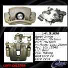 Centric Parts 141.51656 Brake Caliper 13
