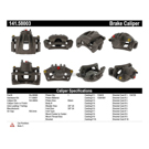 2007 Jeep Liberty Brake Caliper 10