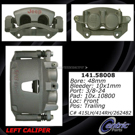2006 Jeep Commander Brake Caliper 9