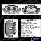 2012 Dodge Durango Brake Caliper 9