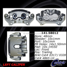 2012 Dodge Durango Brake Caliper 9