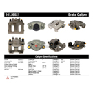 1990 Jeep Comanche Brake Caliper 11