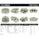 2017 Jeep Cherokee Brake Caliper 10