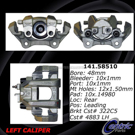 2012 Dodge Durango Brake Caliper 4