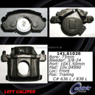 Centric Parts 141.61025 Brake Caliper 1