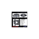 1982 Mercury Zephyr Brake Caliper 10