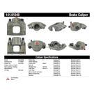 1990 Ford Thunderbird Brake Caliper 10