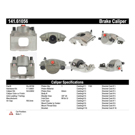 2000 Nissan Quest Brake Caliper 12