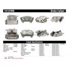 2017 Ford Taurus Brake Caliper 11