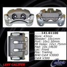 2013 Ford Mustang Brake Caliper 4