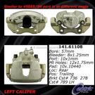 2007 Ford Focus Brake Caliper 9
