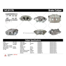 2017 Ford Mustang Brake Caliper 33