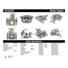 2003 Ford Focus Brake Caliper 33