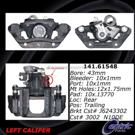 2012 Ford Taurus Brake Caliper 33