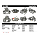 2012 Ford Taurus Brake Caliper 45