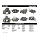 2011 Ford Edge Brake Caliper 37