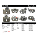 2016 Ford Explorer Brake Caliper 10