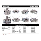 2017 Ford Mustang Brake Caliper 33