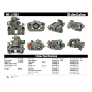 1989 Merkur Scorpio Brake Caliper 37