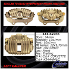 1987 Chevrolet Corvette Brake Caliper 1